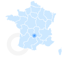 Montauban, France Map