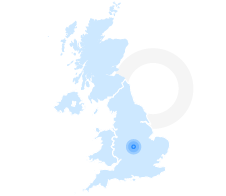 Daventry, Northamptonshire Map