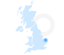 Norwich, UK Map